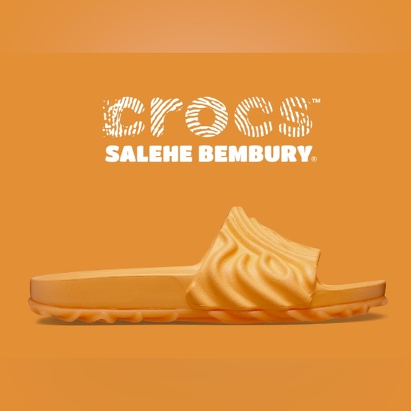 Salehe Bembury X Crocs Pollex Slide “Citrus Milk” Women’s size 6/Men’s size 4 - Picture 1 of 4